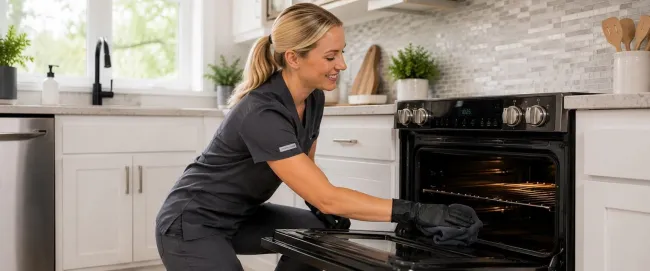 clean oven