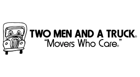 two men and a truck logo