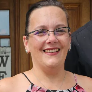 smiling woman