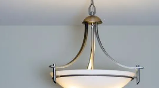 Clean chandelier