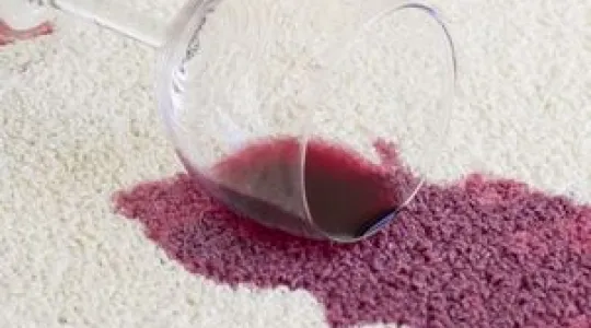 Wine stain