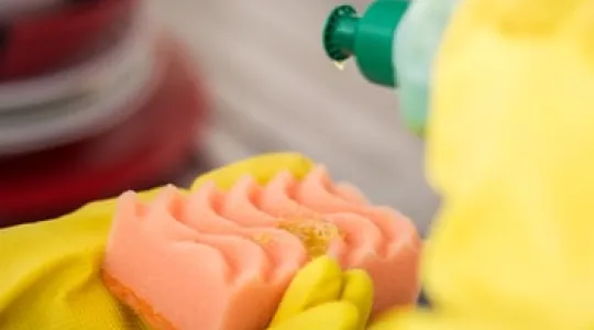 Gloves for washing dishes