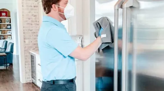 Merry Maid keeping a kitchen spotless