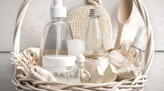 welcome basket for guests