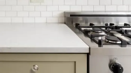gap between stove and countertop