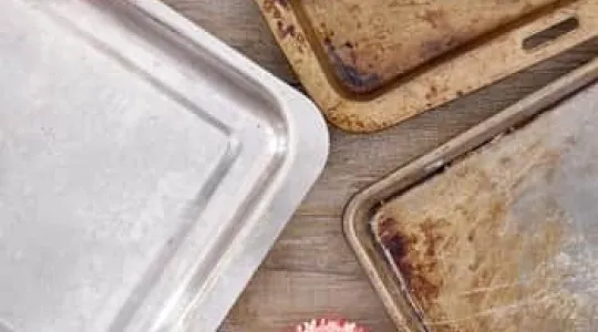 Rust on baking sheet