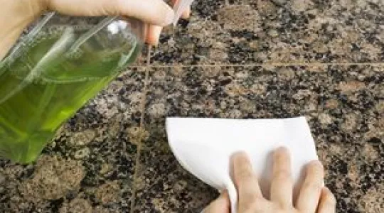 Kitchen counter cleaner