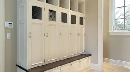Entryway storage solutions