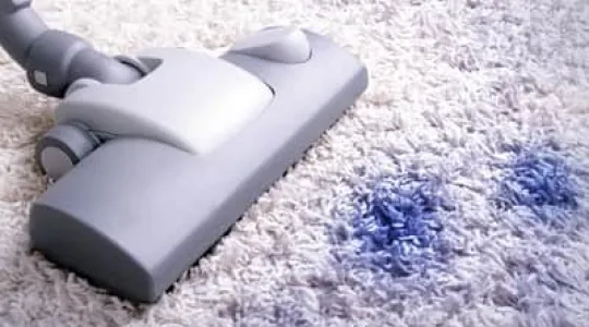 Clean makeup from carpet