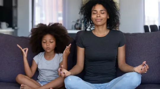 Merry Maids team member mopping the floor | Merry Maids