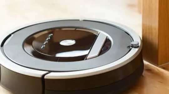 a robot vacuum cleaner