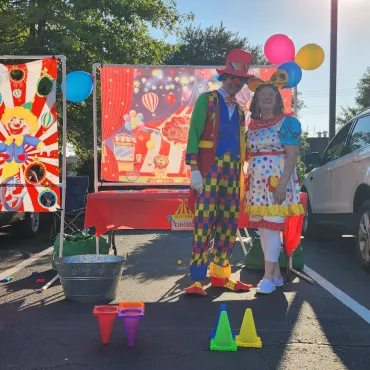 Participating in community events.