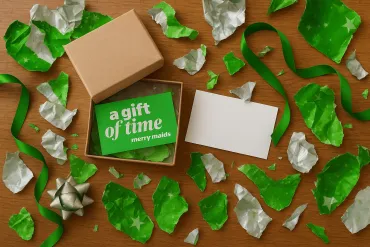 Give the gift of time with a Merry Maids Gift Certificate