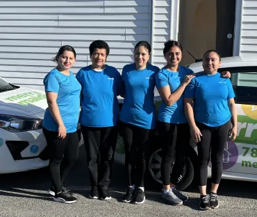 Burlington house cleaning team