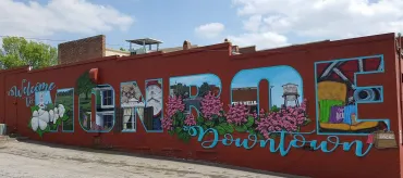 Monroe, GA mural
