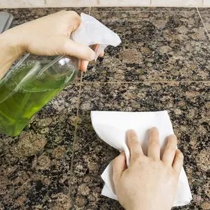 Kitchen counter cleaner